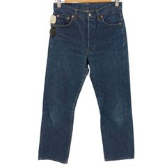 リーバイス Levis 1990年7月製 USA製 ボタン裏555 バレンシア工場製 501 ボタンフライデニムパンツ メンズ  W30 L36