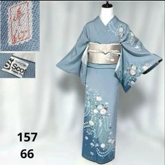 未着用　辻ヶ花　作家　訪問着 フルセット　袷 正絹 辻ヶ花総刺繍袋帯