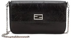 【新品・最安値】Fendi フェンディ Mini shoulder bag in leather 正規品 バッグ