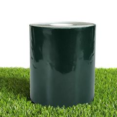 ★新品★人工芝 テープ 人工芝 固定用 ?面テープ 人工芝連結用 接続テープ 強力ワイドタイプ (ダークグリーン, 15M,?面) fb58e552