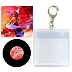 【中古】キーホルダー ユウナ ミュージックレコードキーホルダー 「ファイナルファンタジーX 25周年記念くじ」 G賞