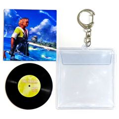 【中古】キーホルダー ティーダ ミュージックレコードキーホルダー 「ファイナルファンタジーX 25周年記念くじ」 G賞