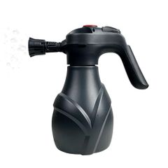 ★新品★電動フォームガン 洗車 自動泡噴霧器 蓄圧式 洗車泡フォームガン 日本語説明書付き 泡ガン フォームスプレー 洗車 2.2L大容量 USB充電式 家庭用泡噴霧器 洗車用品 掃除用品 (スタンダードモデル, ブラック) 27094348