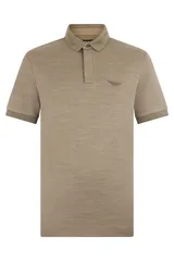 【新品・最安値】BOSS ボス Cotton and wool blend polo 正規品 ポロシャツ