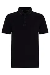 【新品・最安値】BOSS ボス Cotton polo with short sleeves 正規品 ポロシャツ
