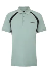 【新品・最安値】BOSS ボス Slim fit polo in elastic fabric 正規品 ポロシャツ