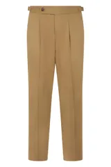 【新品・最安値】BOSS ボス Straight trousers in cotton 正規品 パンツ