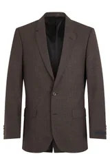 【新品・最安値】BOSS ボス Single-breasted jacket in wool blend 正規品 衣類