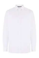 【新品・最安値】BOSS ボス Cotton shirt with long sleeves 正規品 シャツ