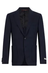 【新品・最安値】Canali カナーリ Single breasted jacket in a wool and silk blend 正規品 衣類