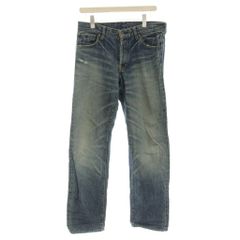 ジャーナルスタンダード JOURNAL STANDARD デニム パンツ 40 青 ブルー ダメージ加工 ウォッシュ加工 /LP ■KC