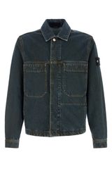 【新品・最安値】STONE ISLAND ストーンアイランド BIKER JACKET - BLUE BLACK BLACK 正規品 衣類 L2S144100006S0J40 VJ229