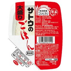 サトウ食品 サトウのごはん 新潟県産コシヒカリ 大盛り 300g×20個入| 送料無料 レトルト サトウの ご飯 米 新潟県産 ストック パックご飯 簡単 雑穀 ケース買い まとめ買い 新品