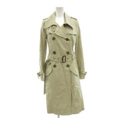 ダックス DAKS トレンチコート 40 ベージュ ダブルブレスト ベルト /SC