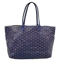 GOYARD(ゴヤール) トートバッグ サンルイPM ネイビー レザー