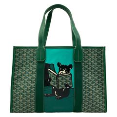 GOYARD(ゴヤール) トートバッグ ヴィレット グリーン レザー