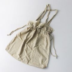 ノベルティ サマンサモスモス Samansa Mos2 SM2 kazumi カズミコラボ レース巾着バッグ F キナリ∥トートバッグ【2400015216645】