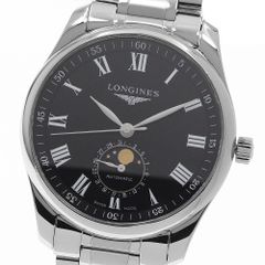 ロンジン LONGINES L2.909.4 マスターコレクション デイト ムーンフェイズ 自動巻き メンズ _979304