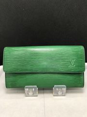 LOUIS VUITTON　ルイヴィトン　長財布　エピ　グリーン系　3666