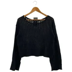 Deuxieme Classe (ドゥーズィエムクラス) Reffine Pull プルオーバー 23080500704010 ブラック FREE