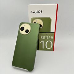 新古品】AQUOS sense10 256GB SH-M33B-G カーキグリーン 本体 中古