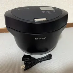 シャープ ヘルシオ ホットクック 電気調理鍋 無水鍋 1.6L 2~4人用 スマホ連携 ブラック KN-HW16G-B