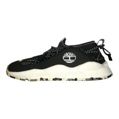 良品 Timberland ティンバーランド RIPCORD LOW リップコード ロー スニーカー シューズ 靴 ロゴ 27cm 黒 ブラック メンズ 古着 中古 USED