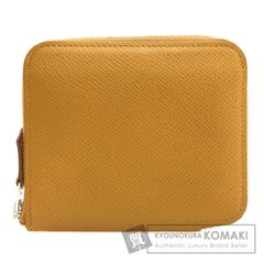 HERMES エルメス アザップシルクイン コンパクト シルバー金具 二つ折り財布 小銭入れあり エプソン レディース 중고
