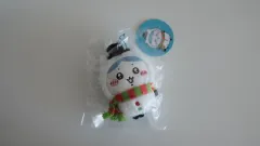 (未開封) クリスマス ホリデー スノーマン ハチワレ マスコット
