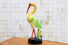 GMJO137H◯オブジェ 木彫り 鳥 置物 リゾート オーストラリア サンクチュアリコーブ ヴィンテージ レトロ 民芸品 希少