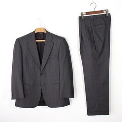 36【極美品】ブルックスブラザーズ スーツ 37SHT 31W A5 M メンズ ブラウン ウインドウペンチェック 毛99% 秋冬 Brooks Brothers