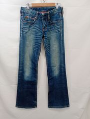 [ EDWIN ] デニム | Y2K風 | ブルー系 | レディース [ No.700214 ]  ●女性物デニム・ジーンズ● ブルー系/青系|女性物古着