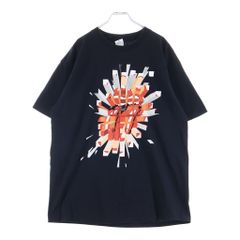 VINTAGE (ヴィンテージ) 00S VINTAGE THE ROLLING STONES BIGGEER BANG ANVIL ローリングストーンズ ビガーバング 半袖 ヴィンテージTシャツ カットソー ブラック