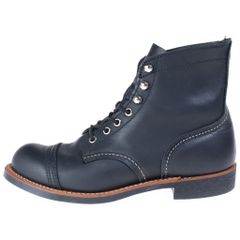 RED WING (レッド ウイング) Iron Ranger アイアンレンジャー レザー レースアップブーツ ブラック 8084