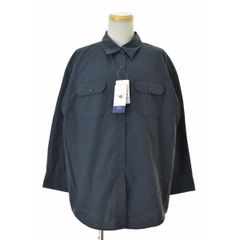 【Simplicite】26SS 26050700310010 ウォッシャブル / バイオウォッシュ2WAYシャツ長袖シャツ