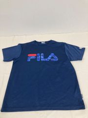 送料無料★FILA フィラ★半袖Tシャツ　トップス★メンズ　LLサイズ★ネイビー　#81009sNj141