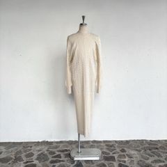 23ss 2023 AURALEE オーラリー リブニット ドレス ワンピース WOOL