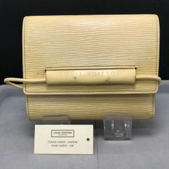 LOUIS VUITTON　ルイヴィトン　三つ折り財布　エピ　エラスティック　イエロー系　3647
