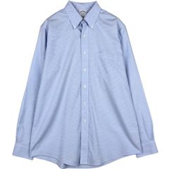 古着 ブルックスブラザーズ Brooks Brothers REGENT 長袖 ボタンダウンチェックシャツ メンズL相当/eaa676463
