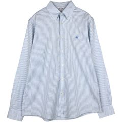 古着 ブルックスブラザーズ Brooks Brothers REGENT 長袖 ボタンダウンチェックシャツ メンズM相当/eaa676456