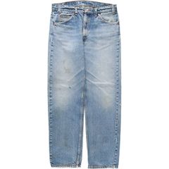 古着 90年代 リーバイス Levi's 505 REGULAR FIT STRAIGHT LEG オレンジタブ テーパードデニムパンツ メンズw33相当/eaa681520