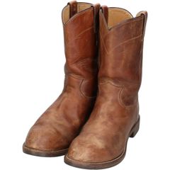 古着 ジャスティン JUSTIN 3418 ローパーブーツ USA製 10 D メンズ28.0cm相当/saa017082