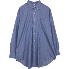 古着 ブルックスブラザーズ Brooks Brothers Est.1818 グレンチェック 長袖 ボタンダウンチェックシャツ 15 1/2-3 メンズL相当/eaa676475