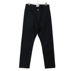 BEAMS ビームス B:MING by BEAMS パンツ テーパード ヘムデタッチャブル ストレッチ スラックス ボトムス ブラック L メンズ 【中古】