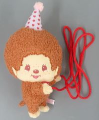 【中古】バッグ モンチッチくん だきつきポシェット 「モンチッチ×ハローキティ」
