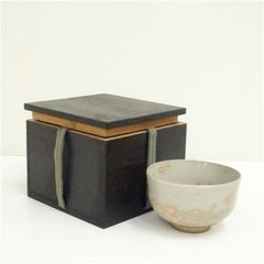 御本茶碗（保護箱）  茶道 抹茶 おしゃれ 抹茶茶碗 抹茶碗 和食器 レトロ 茶器 骨董 茶わん 茶会 茶の湯