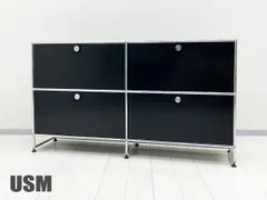 USMハラー■2連2段キャビネット ■グラファイトブラック■サイドボード■D350■DDEX
