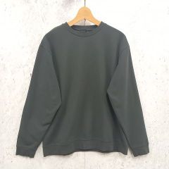greenlabel relaxing グリーンレーベルリラクシング スエット トレーナー 長袖 シンプル ユニセックス チャコールグレー Mサイズ〇◇☆