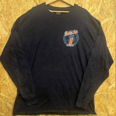 HARLEY-DAVIDSON 2019年製 ハーレーダビッドソン ナンバーワン No.1 バイカー バックプリント 長袖 Tシャツ ブラック 2XL ロンT