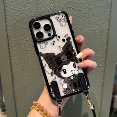 クロミ ストラップ付き スマホケース 普段使い
